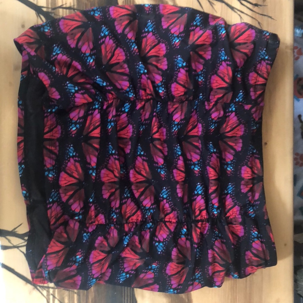 Torrid butterfly swim skirt